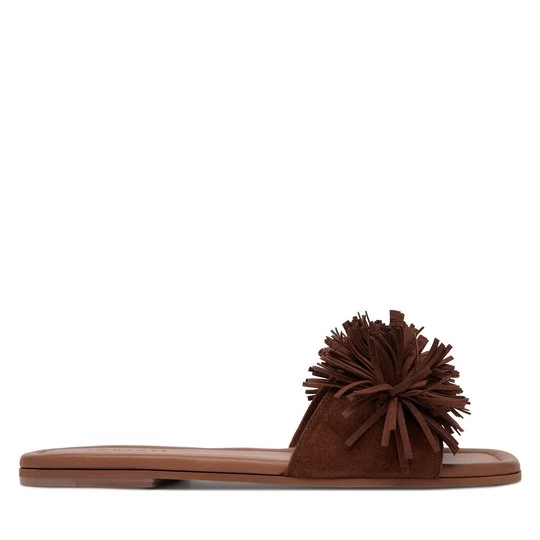 Obrázek produktu Nazouváky Inuikii Fringes Flower 1014.003.0031.150 Hnědá