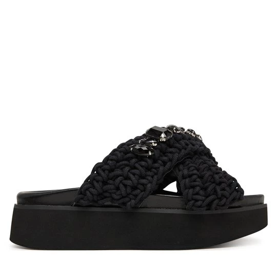 Obrázek produktu Nazouváky Inuikii Woven Stones Platform 1004.005.0043 Černá