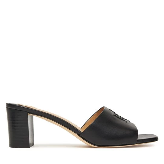Obrázek produktu Nazouváky LAUREN RALPH LAUREN Everley Block-Heel 802974364001 Černá