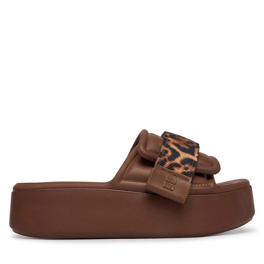 Obrázek produktu Nazouváky Melissa Melissa Free Fuzzy Slide Platform Ad 37835 Hnědá