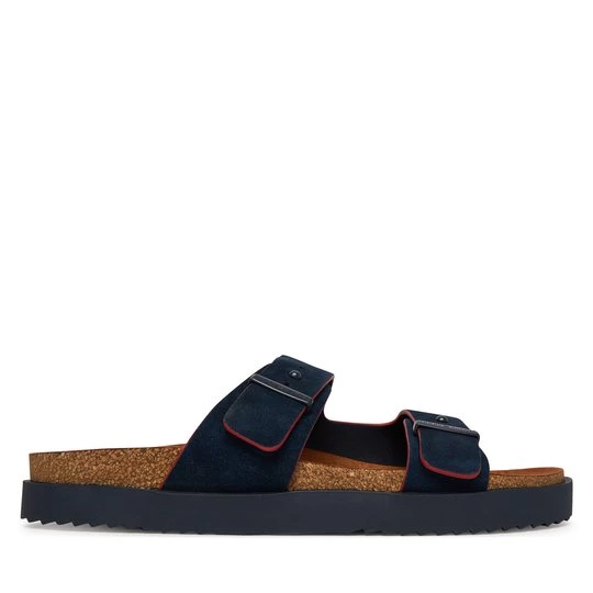 Obrázek produktu Nazouváky Tommy Hilfiger Cork Adjustable Suede Sandal FM0FM05869 Tmavomodrá