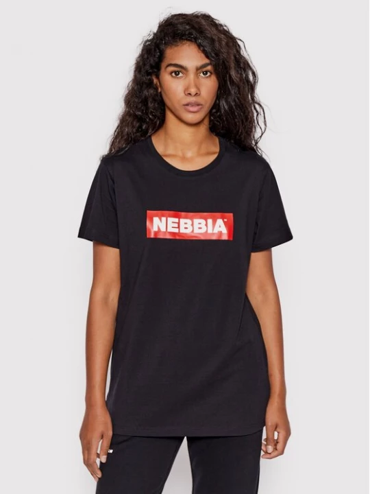 Obrázek produktu NEBBIA T-Shirt 592 Černá Regular Fit