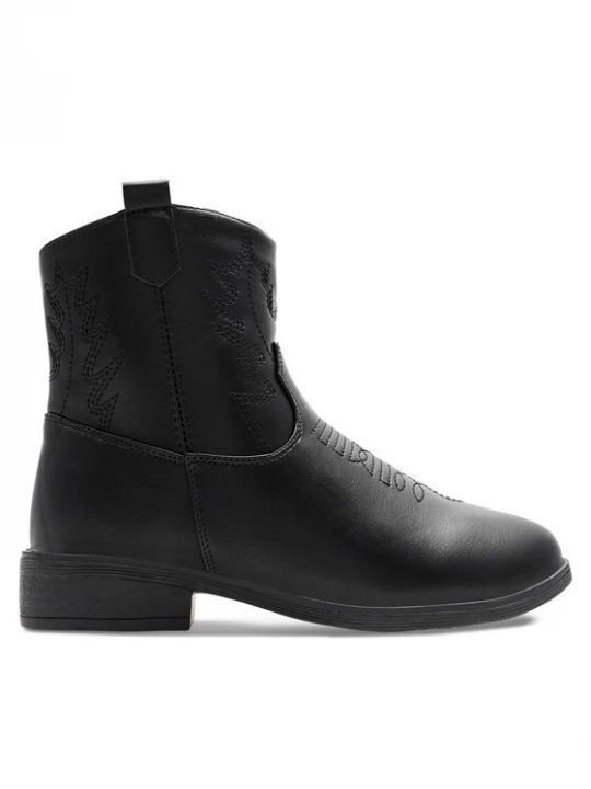 Obrázek produktu Nelli Blu Polokozačky CM230220-17 Černá