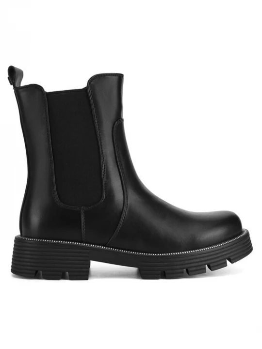 Obrázek produktu Nelli Blu Polokozačky CS6139-03 Černá