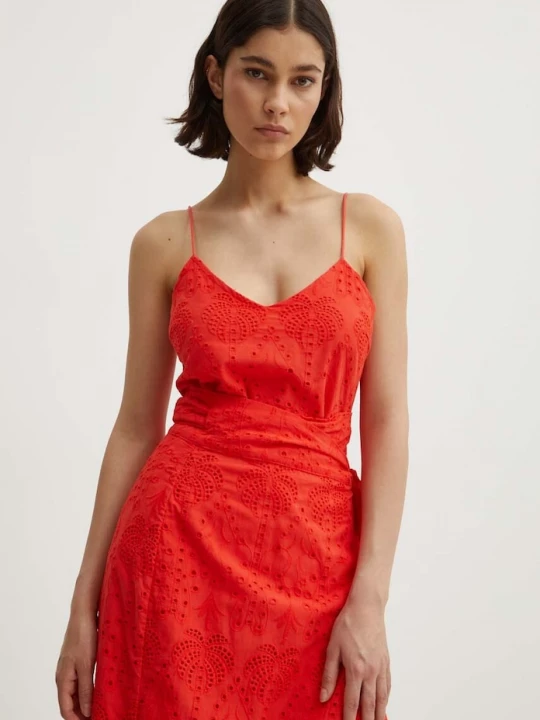 Obrázek produktu Never Fully Dressed Bavlněný top Never Fully Dressed Cami Top červená