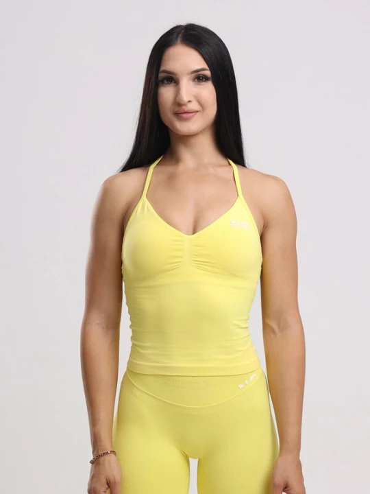 Obrázek produktu neverover Sportovní top 'Hue Halter Seamless Top' žlutá
