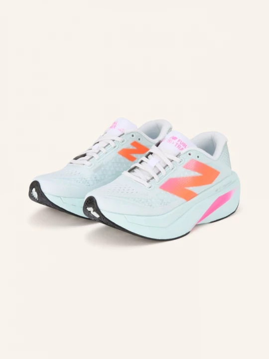Obrázek produktu New Balance Běžecké Boty Fuelcell Supercomp Trainer v3 tmavě modrá / stříbrná / neonově oranžová