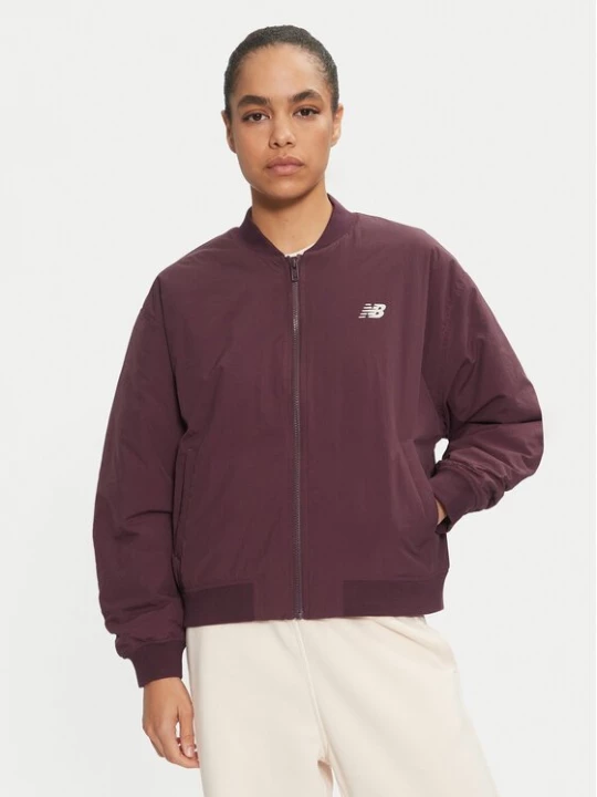 Obrázek produktu New Balance Bunda bomber WJ43511 Hnědá Regular Fit