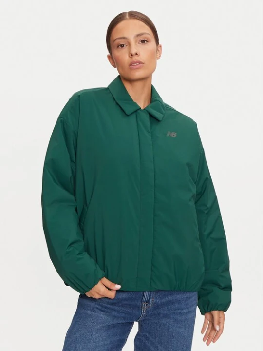 Obrázek produktu New Balance Bunda pro přechodné období WJ43506 Zelená Oversize