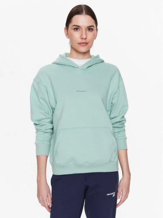 Obrázek produktu New Balance Mikina Athletics Nature WT23554 Zelená Oversize