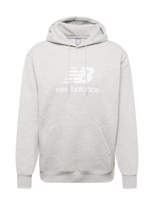 Obrázek produktu new balance Mikina 'Essentials'  šedý melír / bílá