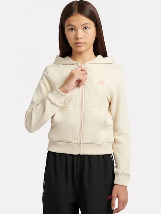 Obrázek produktu New Balance mikina s kapucí dětská s bavlnou