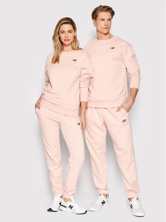 Obrázek produktu New Balance Mikina Unisex UT21501 Růžová Relaxed Fit