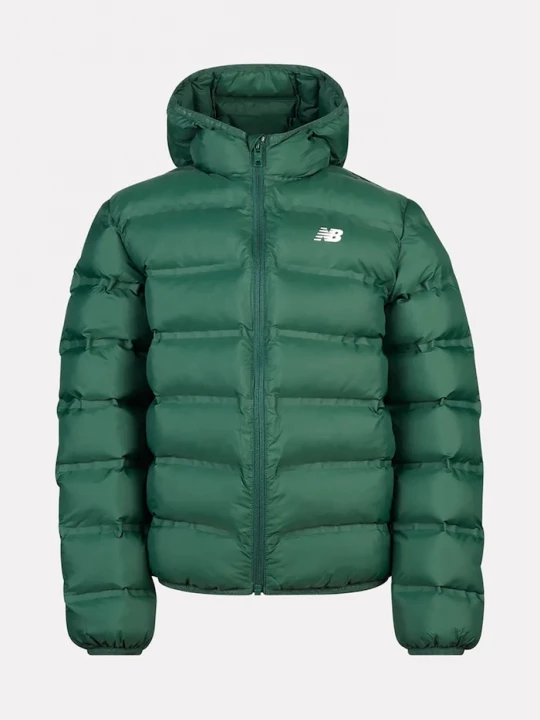 Obrázek produktu New Balance prošívaná bunda dětská zelená