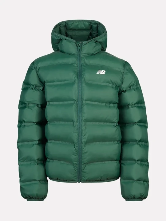 Obrázek produktu New Balance prošívaná bunda dětská zelená