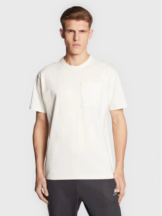 Obrázek produktu New Balance T-Shirt MT23567 Écru Relaxed Fit