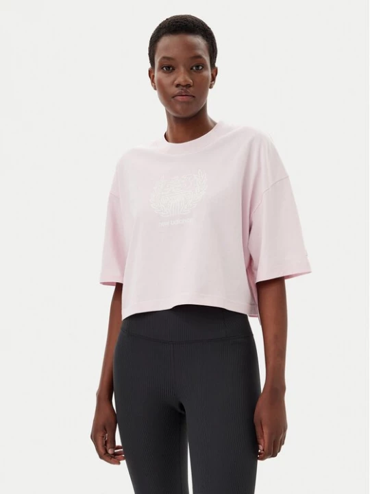 Obrázek produktu New Balance T-Shirt WT51935 Růžová Oversize