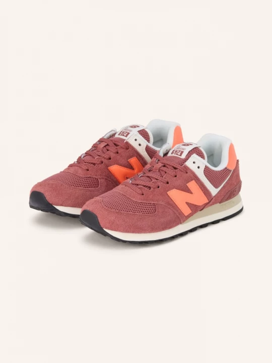 Obrázek produktu New Balance Tenisky 574 světle červená / světle šedá / oranžová