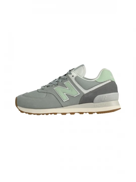 Obrázek produktu new balance Tenisky '574' tmavě šedá / pastelově zelená / světle zelená / bílá