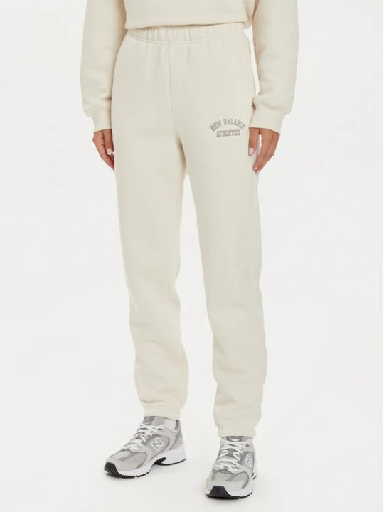 Obrázek produktu New Balance Teplákové kalhoty WP43500 Béžová Relaxed Fit