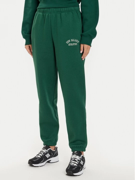 Obrázek produktu New Balance Teplákové kalhoty WP43500 Zelená Relaxed Fit