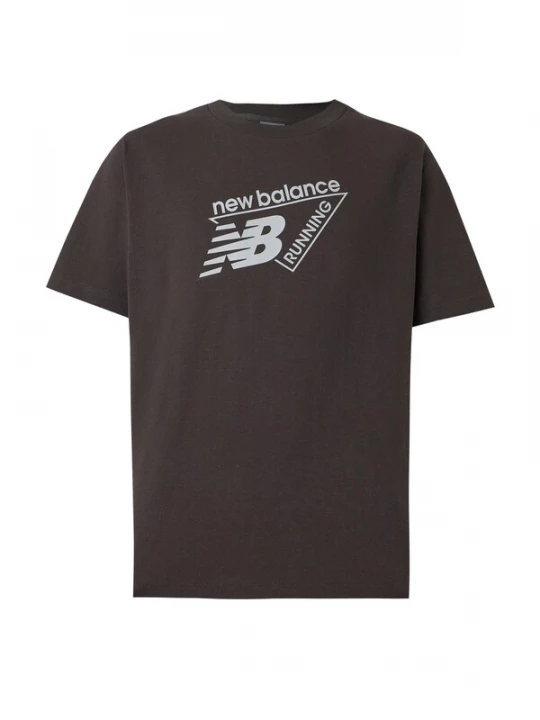 Obrázek produktu new balance Tričko 'Classic' šedá / černá