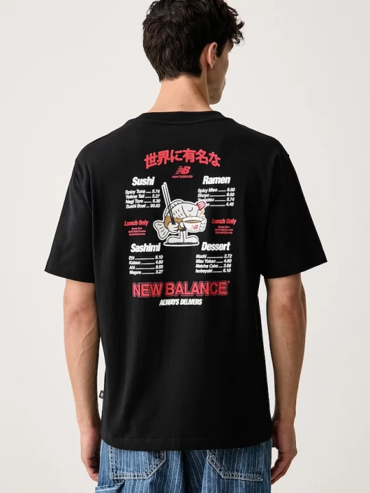 Obrázek produktu New Balance tričko pánské bavlněné Ramen černá