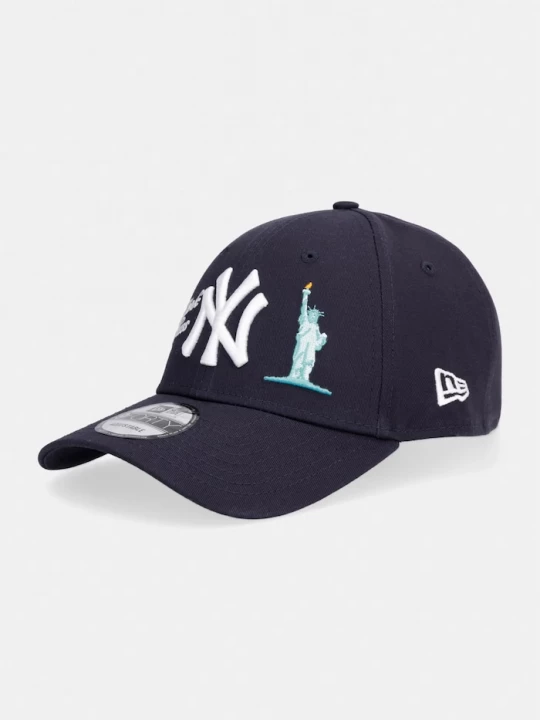 Obrázek produktu New Era baseballová čepice bavlněná CITY ICON 940 NYY námořnická modř
