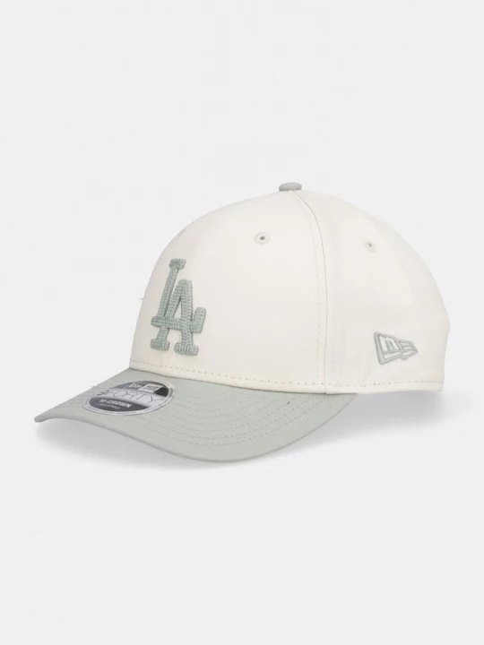Obrázek produktu New Era baseballová čepice bavlněná SIDE SCRIPT 940 MC LA DODGERS béžová