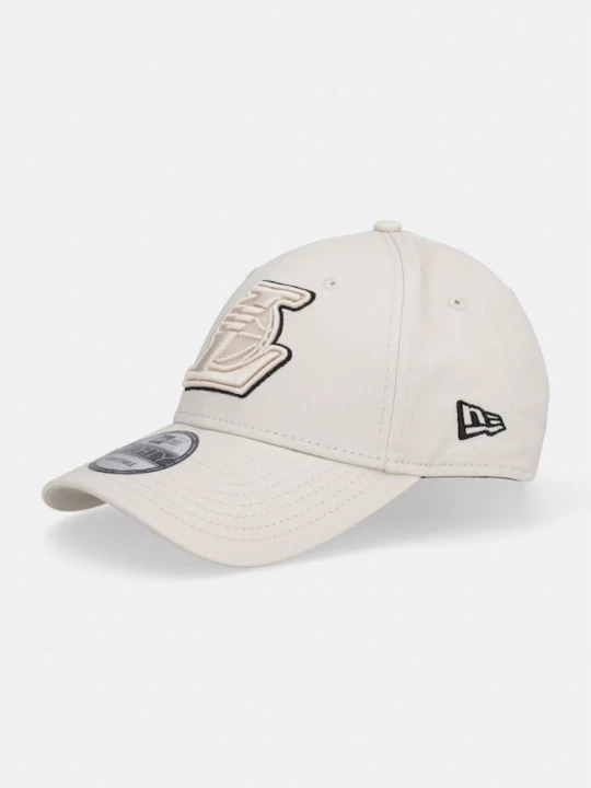 Obrázek produktu New Era baseballová čepice bavlněná TEAM OUTLINE 940 LAKERS béžová