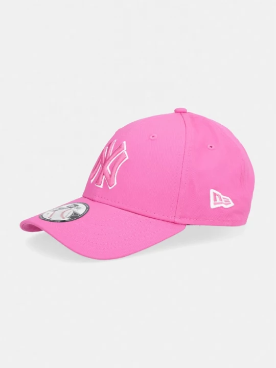 Obrázek produktu New Era kšiltovka bavlněná TEAM OUTLINE 940 NYY růžová