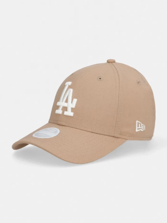 Obrázek produktu New Era kšiltovka s příměsí lnu LINEN 940 LA DODGERS hnědá