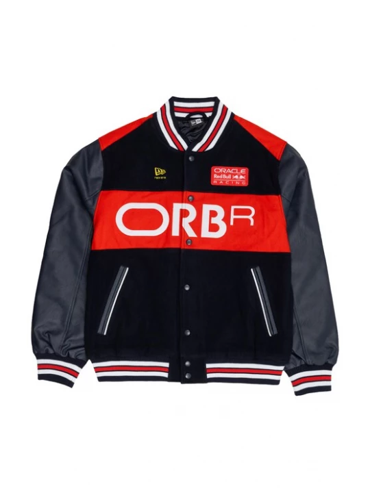Obrázek produktu NEW ERA Přechodná bunda 'RB VARSITY RBULLF1' tmavě modrá / červená / bílá