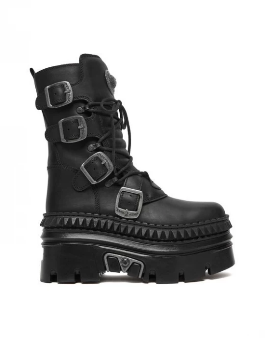 Obrázek produktu NEW ROCK Kotníková obuv M-WALL373-S15 Černá