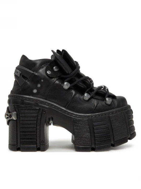 Obrázek produktu NEW ROCK Polokozačky M-TM106-C2 Černá
