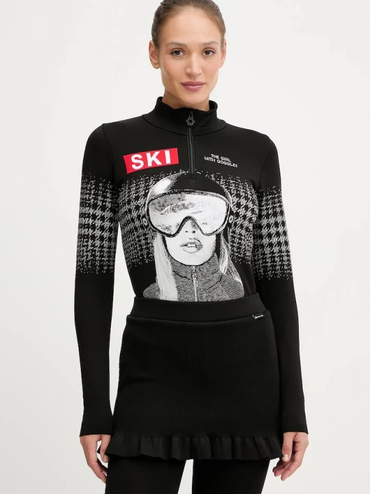 Obrázek produktu Newland Funkční mikina Newland LADY T-NECK černá