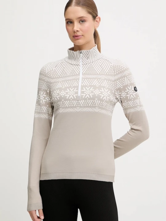 Obrázek produktu Newland Funkční triko dlouhým rukávem Newland LADY T-NECK béžová