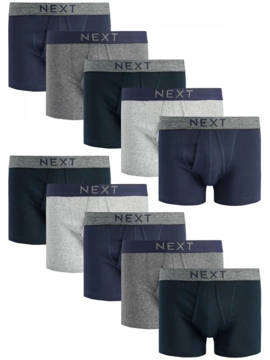 Obrázek produktu Next Boxerky  marine modrá / námořnická modř / světle šedá / černá