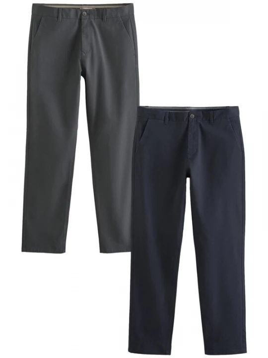 Obrázek produktu Next Chino kalhoty  modrá / šedá