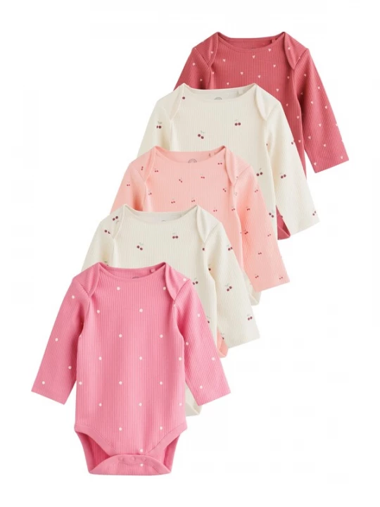 Obrázek produktu Next Dupačky / body režná / broskvová / pink