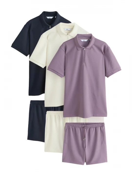 Obrázek produktu Next Joggingová souprava krémová / bledě fialová / černá