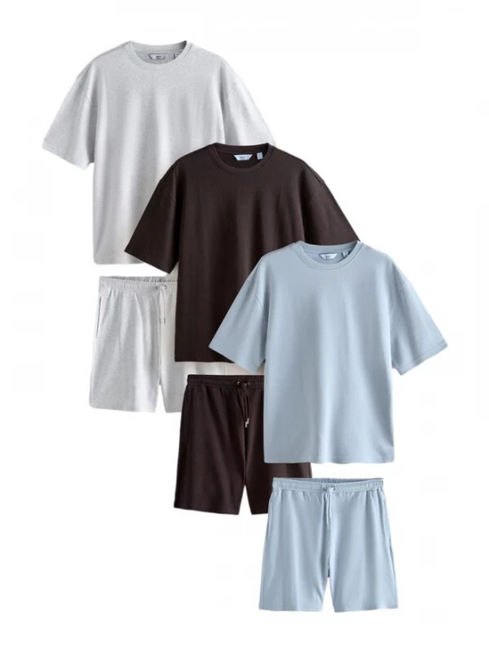 Obrázek produktu Next Joggingová souprava světlemodrá / šedá / černá