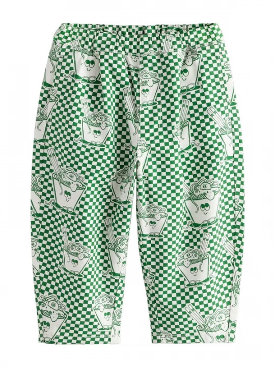 Obrázek produktu Next Kalhoty zelená / bílá