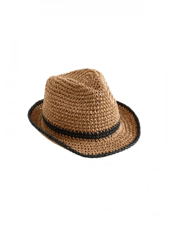 Obrázek produktu Next Klobouk 'Fedora' cappuccino / černá