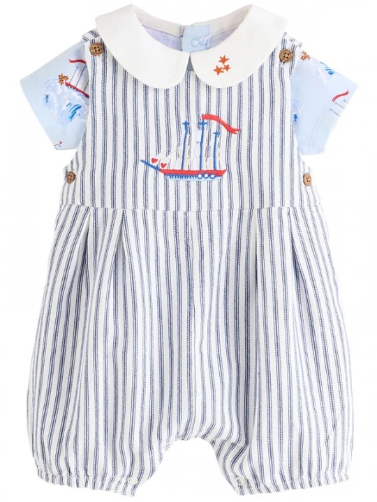 Obrázek produktu Next Laclové kalhoty 'Cath Kidston' modrá / marine modrá / světlemodrá / tmavě červená