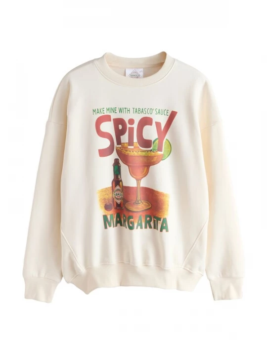 Obrázek produktu Next Mikina 'Tabasco Spicy Margarita' režná / hnědá / limetková