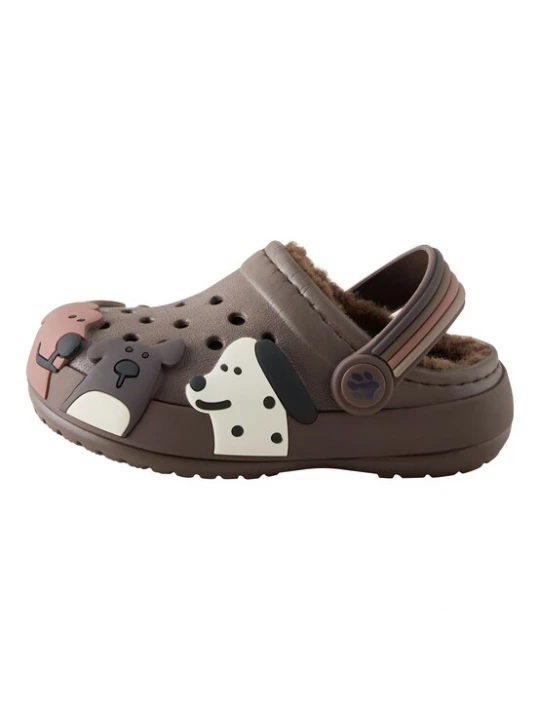 Obrázek produktu Next Pantofle hnědá / černá / bílá