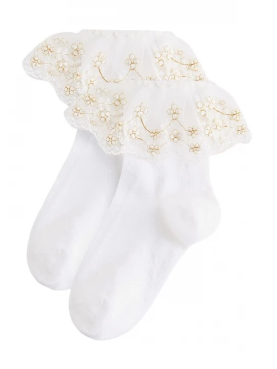 Obrázek produktu Next Ponožky 'Bridesmaid'  béžová / bílá