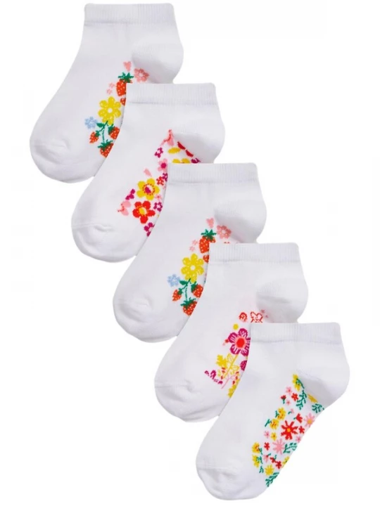 Obrázek produktu Next Ponožky žlutá / růžová / červená / bílá