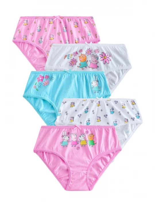 Obrázek produktu Next Spodní prádlo 'Peppa Pig' aqua modrá / světle růžová / bílá